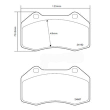 Set pastiglie Brembo Sport | HP2
07.B314.21 - Autobox