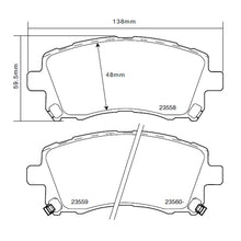 Set pastiglie Brembo Sport | HP2
07.B314.23 - Autobox