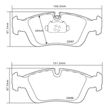 Set pastiglie Brembo Sport | HP2
07.B314.31 - Autobox