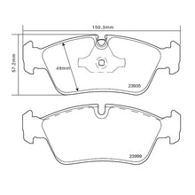 Set pastiglie Brembo Sport | HP2
07.B314.33 - Autobox