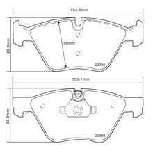 Set pastiglie Brembo Sport | HP2
07.B314.34 - Autobox