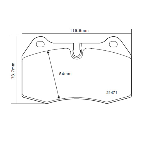 Set pastiglie Brembo Sport | HP2
07.B314.36 - Autobox