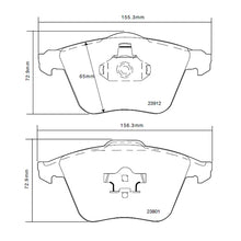 Set pastiglie Brembo Sport | HP2
07.B314.41 - Autobox