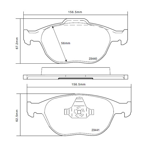 Set pastiglie Brembo Sport | HP2
07.B314.42 - Autobox