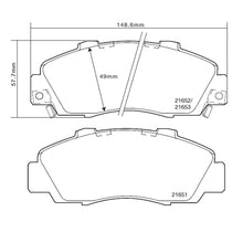 Set pastiglie Brembo Sport | HP2
07.B314.44 - Autobox