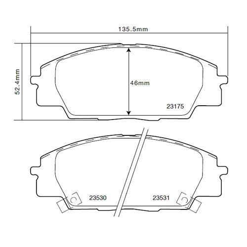 Set pastiglie Brembo Sport | HP2
07.B314.45 - Autobox