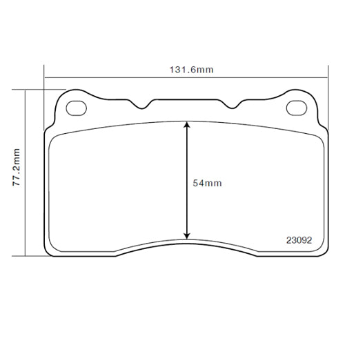 Set pastiglie Brembo Sport | HP2
07.B314.48 - Autobox