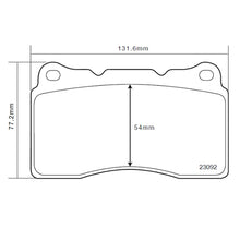 Set pastiglie Brembo Sport | HP2
07.B314.48 - Autobox