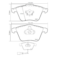 Set pastiglie Brembo Sport | HP2
07.B314.55 - Autobox