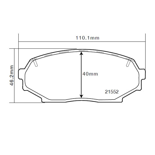 Set pastiglie Brembo Sport | HP2
07.B314.60 - Autobox