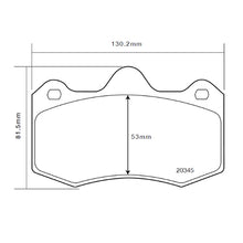 Set pastiglie Brembo Sport | HP2
07.B314.62 - Autobox