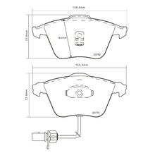 Set pastiglie Brembo Sport | HP2
07.B314.71 - Autobox