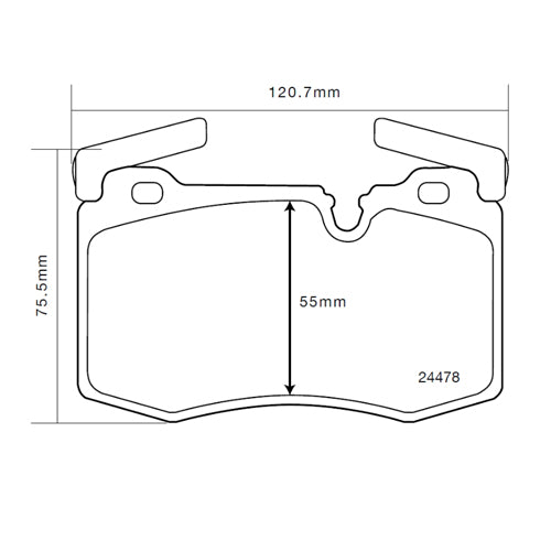 Set pastiglie Brembo Sport | HP2
07.B314.74 - Autobox