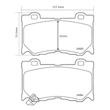Set pastiglie Brembo Sport | HP2
07.B314.75 - Autobox