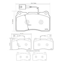 Set pastiglie Brembo Sport | HP2
07.B314.80 - Autobox
