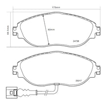 Set pastiglie Brembo Sport | HP2
07.B314.81 - Autobox
