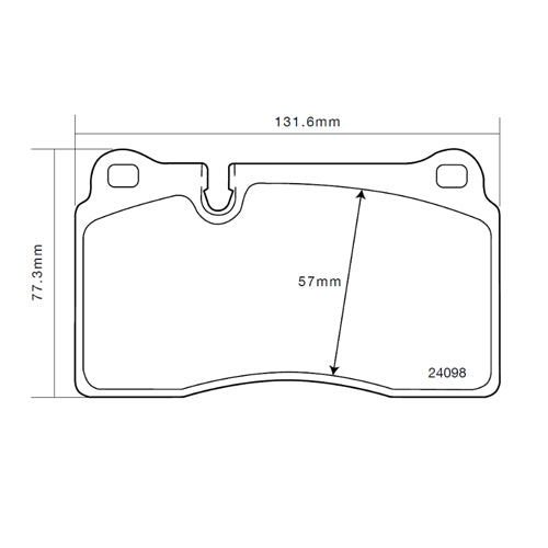 Set pastiglie Brembo Sport | HP2
07.B314.83 - Autobox