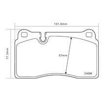 Set pastiglie Brembo Sport | HP2
07.B314.83 - Autobox