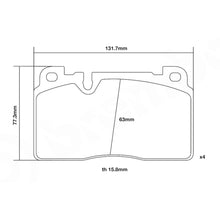 Set pastiglie Brembo Sport | HP2
07.B314.89 - Autobox