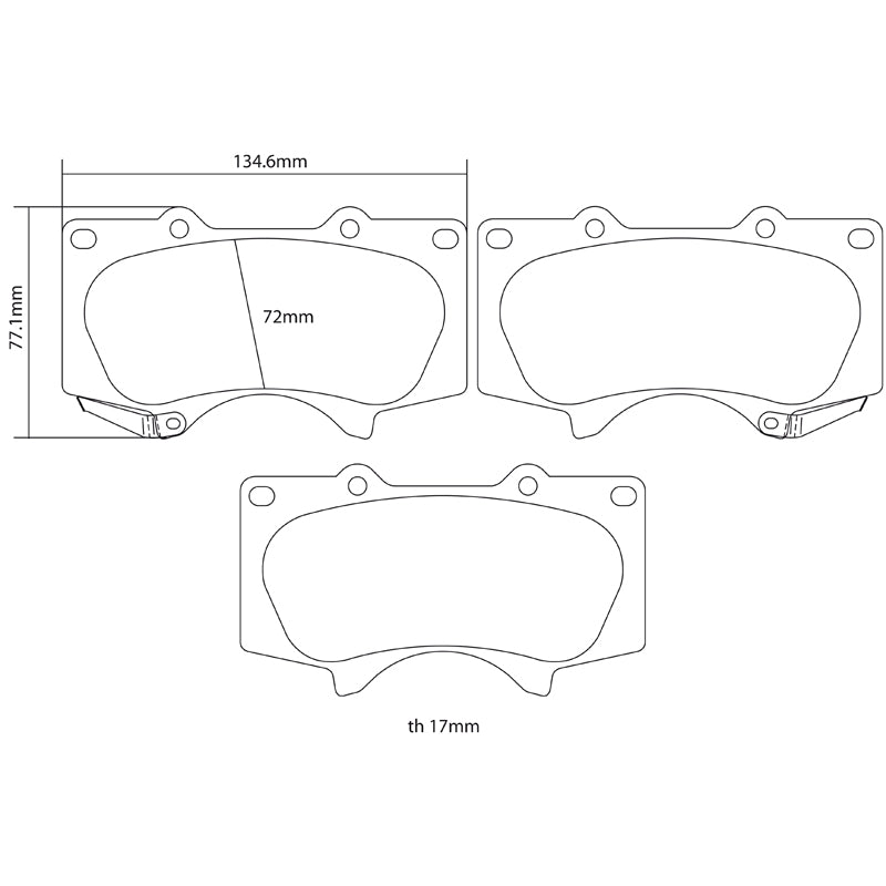 Set pastiglie Brembo Sport | HP2
07.B314.96 - Autobox