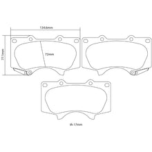 Set pastiglie Brembo Sport | HP2
07.B314.96 - Autobox