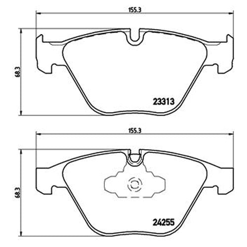 Set pastiglie Brembo Sport | HP2
07.B314.99 - Autobox