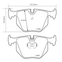 Set pastiglie Brembo Sport | HP2
07.B315.01 - Autobox
