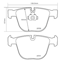 Set pastiglie Brembo Sport | HP2
07.B315.02 - Autobox