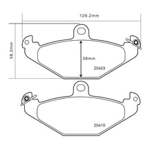 Set pastiglie Brembo Sport | HP2
07.B315.06 - Autobox