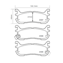 Set pastiglie Brembo Sport | HP2
07.B315.07 - Autobox