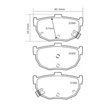 Set pastiglie Brembo Sport | HP2
07.B315.12 - Autobox