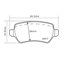 Set pastiglie Brembo Sport | HP2
07.B315.21 - Autobox