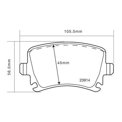 Set pastiglie Brembo Sport | HP2
07.B315.22 - Autobox