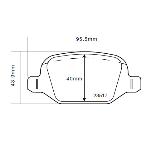 Set pastiglie Brembo Sport | HP2
07.B315.23 - Autobox