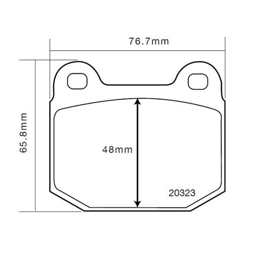 Set pastiglie Brembo Sport | HP2
07.B315.27 - Autobox