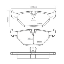 Set pastiglie Brembo Sport | HP2
07.B315.35 - Autobox