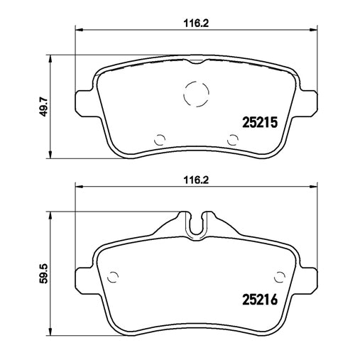 Set pastiglie Brembo Sport | HP2
07.B315.43 - Autobox