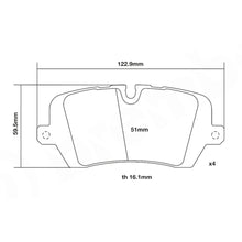 Set pastiglie Brembo Sport | HP2
07.B315.52 - Autobox