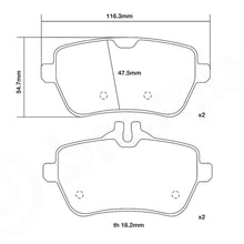 Set pastiglie Brembo Sport | HP2
07.B315.64 - Autobox