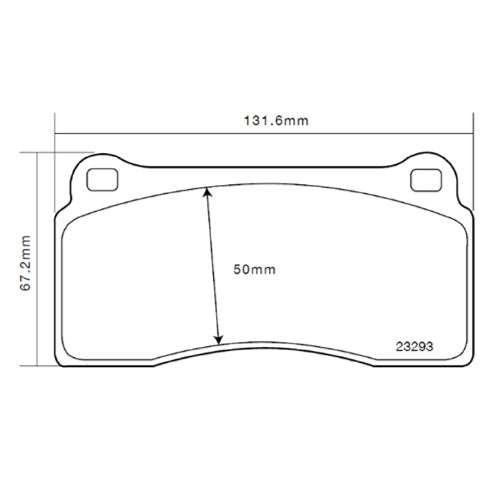Set pastiglie Brembo Sport | HP2
07.B315.73 - Autobox