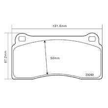 Set pastiglie Brembo Sport | HP2
07.B315.73 - Autobox