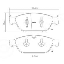 Set pastiglie Brembo Sport | HP2
07.B315.75 - Autobox