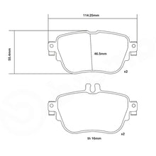 Set pastiglie Brembo Sport | HP2
07.B315.81 - Autobox
