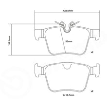 Set pastiglie Brembo Sport | HP2
07.B315.82 - Autobox
