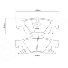 Set pastiglie Brembo Sport | HP2
07.B315.83 - Autobox