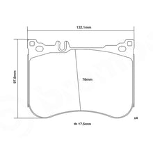 Set pastiglie Brembo Sport | HP2
07.D435.18 - Autobox