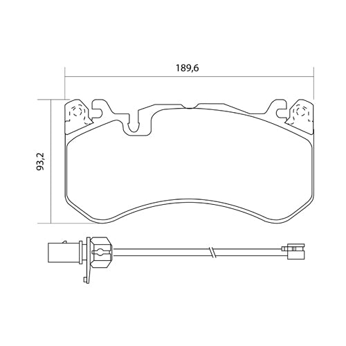 Set pastiglie Brembo Sport | HP2
07.D435.19 - Autobox