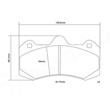 Set pastiglie Brembo Sport | HP2
07.D435.28 - Autobox