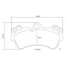Set pastiglie Brembo Sport | HP2
07.D435.41 - Autobox