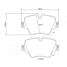 Set pastiglie Brembo Sport | HP2
07.D435.43 - Autobox